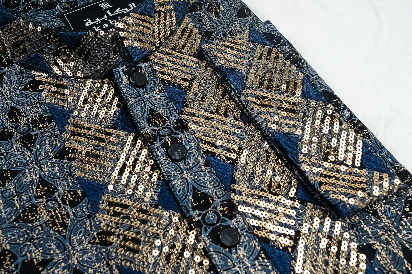 Printed Sequence Cotton Panjabi SBD-50