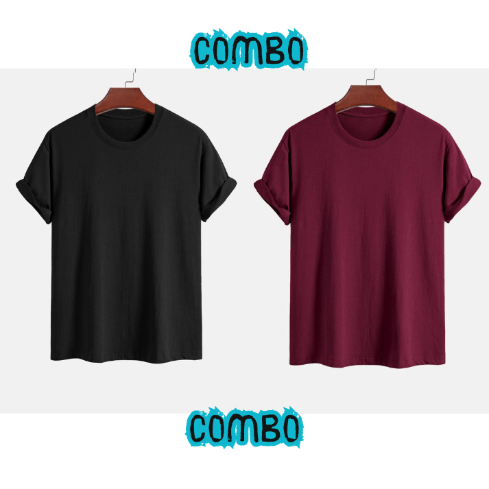 Exclusive Combo Semi Drop Shoulder T-shirt SBD-30