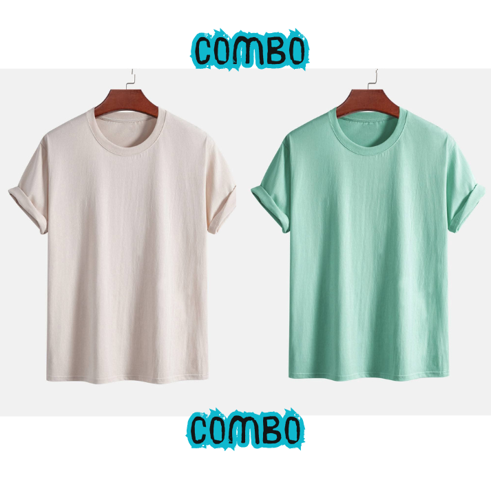 Exclusive Combo Semi Drop Shoulder T-shirt SBD-10