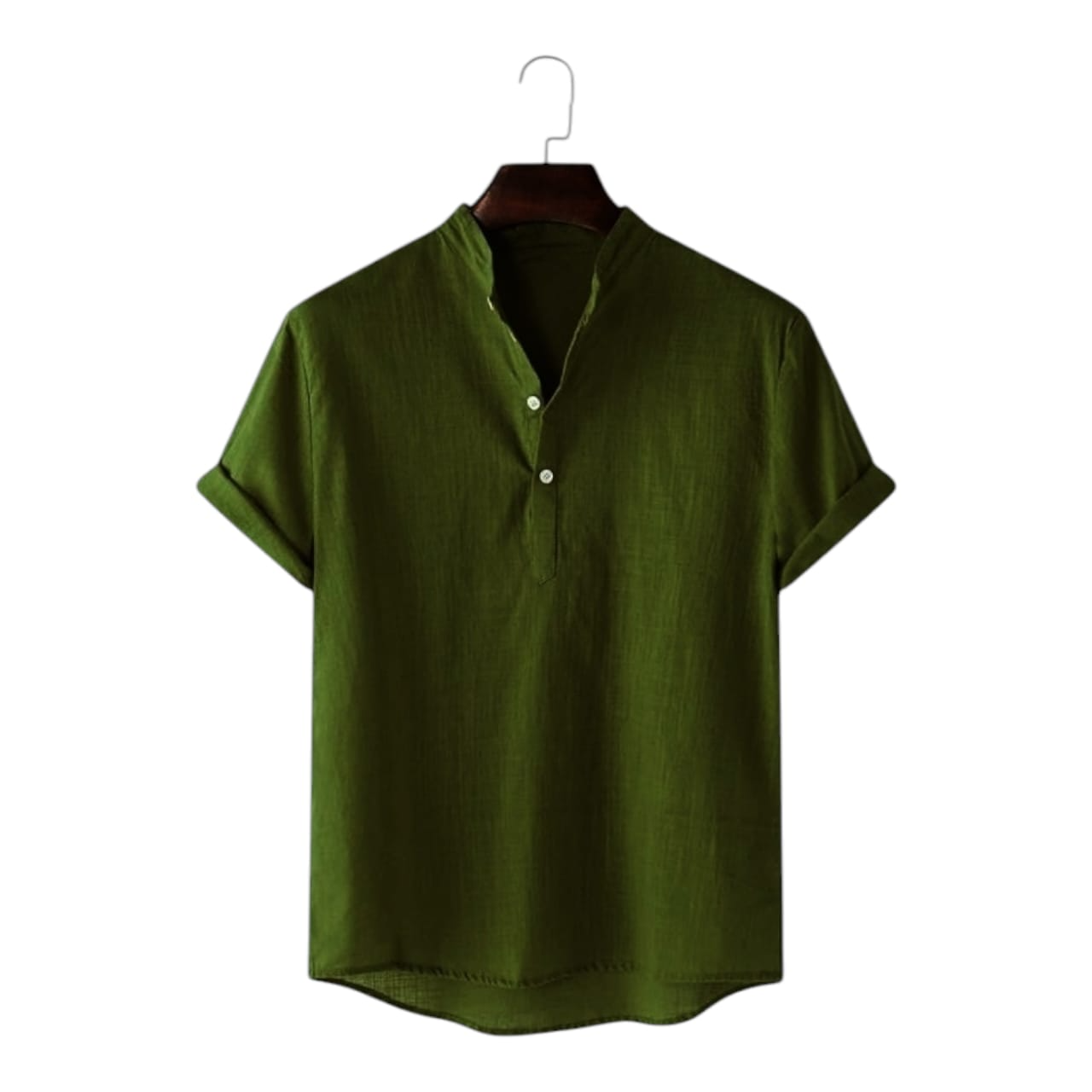 Olive Colour Half Sleeve Katua