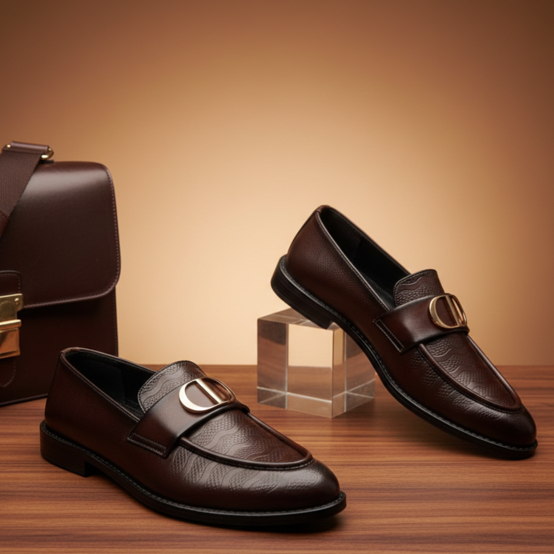 Chocolate Colour Luxuries Men's Bit Loafer SBD-11