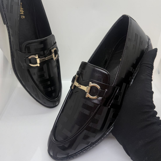 Black Colour Luxuries Men's Bit Loafer SBD-13
