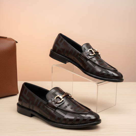 Chocolate Colour Luxuries Men's Bit Loafer SBD-13