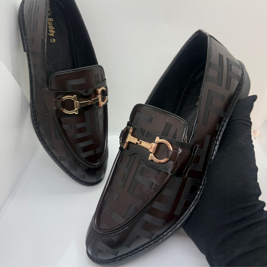 Chocolate Colour Luxuries Men's Bit Loafer SBD-14
