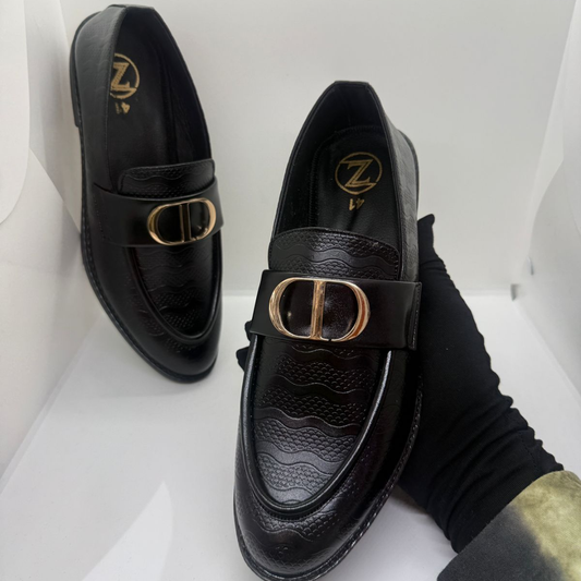Black Colour Luxuries Men's Bit Loafer SBD-09