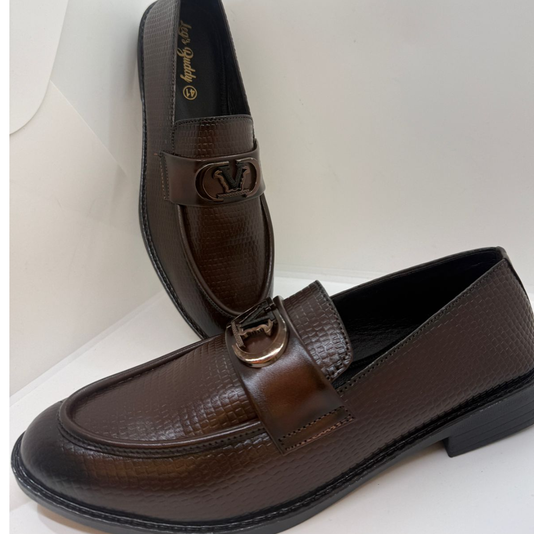 Chocolate Colour Luxuries Men's Bit Loafer SBD-04