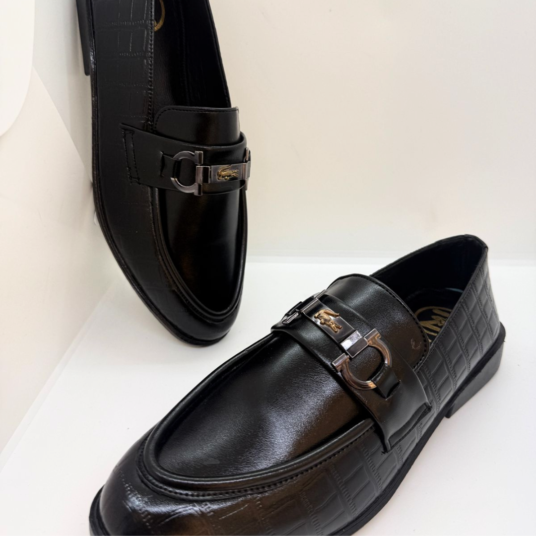 Black Colour Luxuries Men's Bit Loafer SBD-01