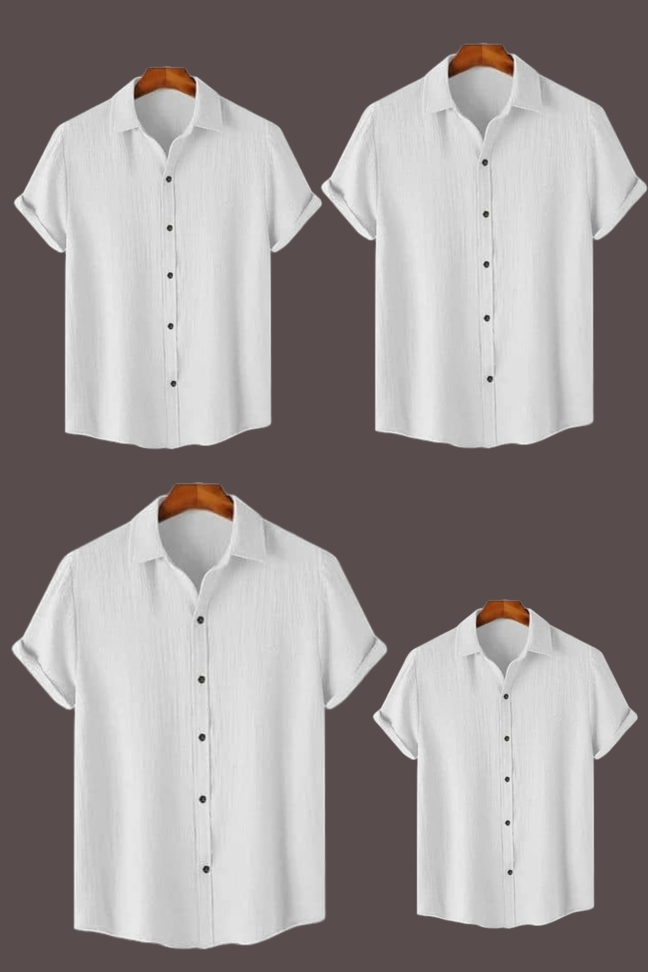 White Short Sleeve Summer Shirt‌‌‌‌‌