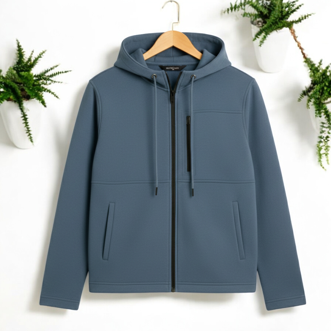 Deep Sky Luxuries Men's Zipper Hoodie