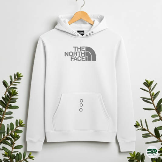 White Colour Luxuries Men's Soft Cotton Hoodie