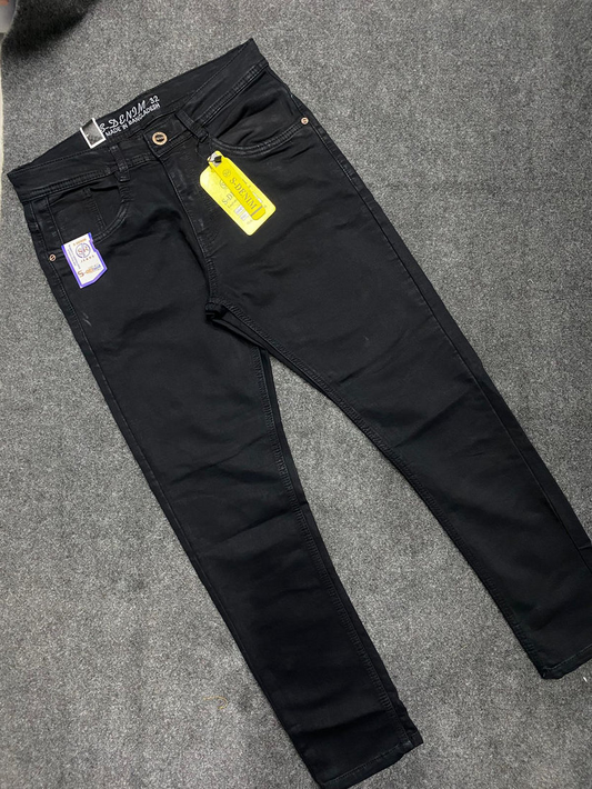 Black Denim Jeans