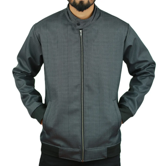 Men’s Bonded Jacket in Grey Ash CD-70