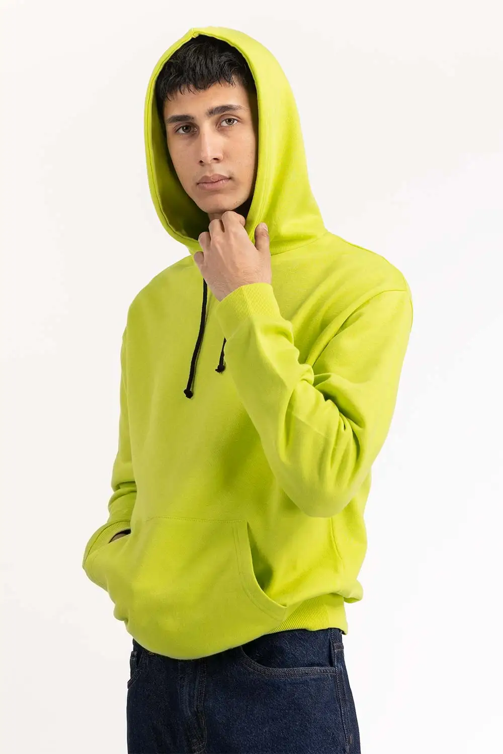 Green Basic Hoodie SBD - 047